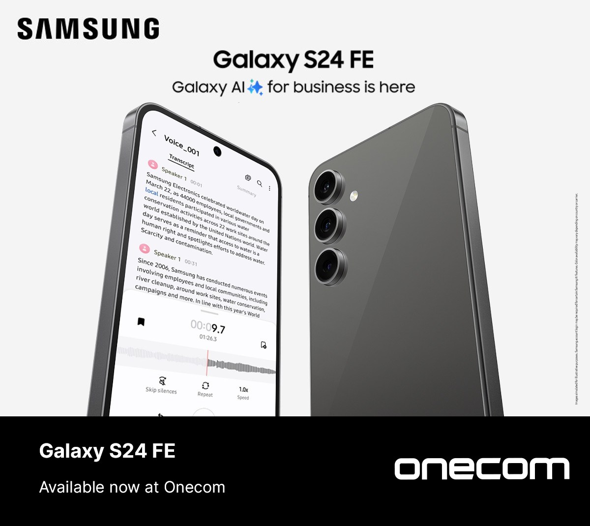 Galaxy S23 FE Homepage Banner