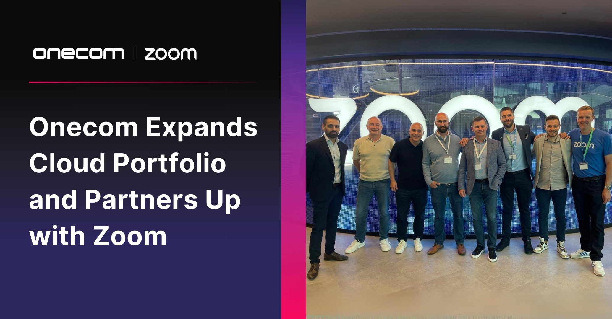 Onecom Expands Cloud Portfolio and Teams Up with Zoom