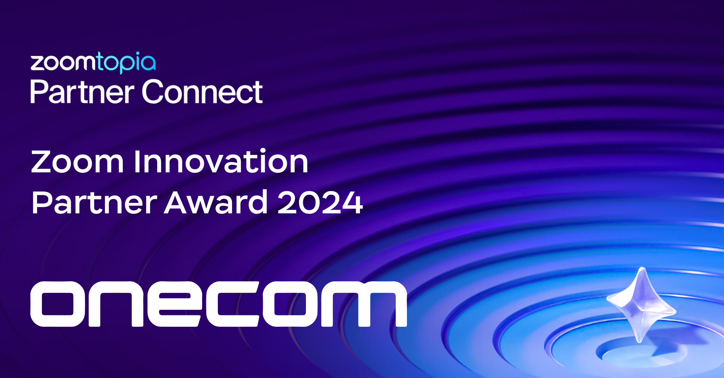 Onecom Wins Zoom’s 2024 EMEA Innovation Partner of the Year Award